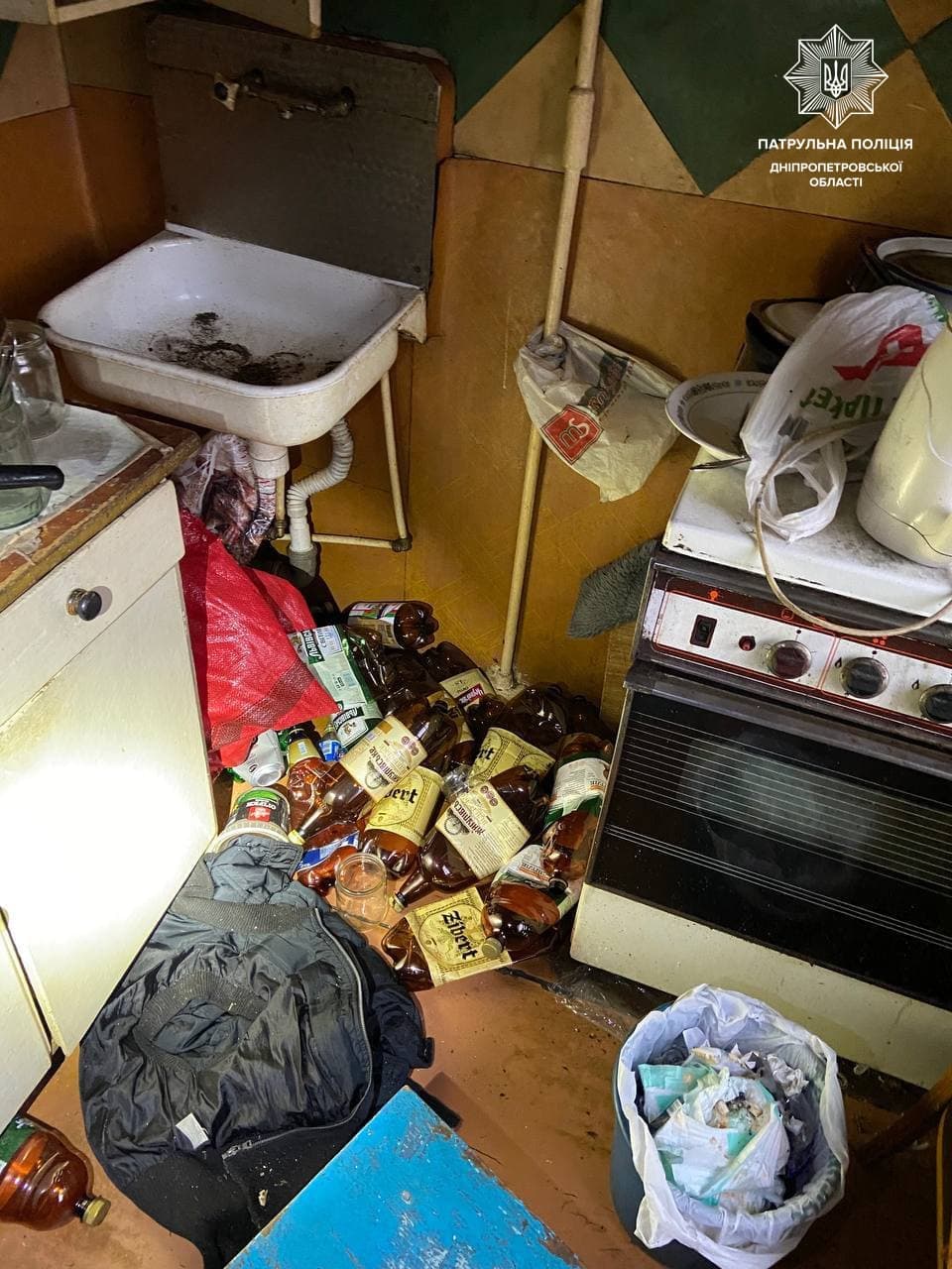 В Днепре малолетние дети жили в нечеловеческих условиях: тараканы и запах экскрементов (фото)